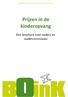 Prijzen in de kinderopvang. Een brochure voor ouders en oudercommissies