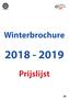 Winterbrochure Prijslijst