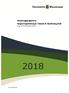 Uitvoeringsprogramma Vergunningverlening en Toezicht & Handhaving 2018 Wabo, APV en bijzondere wetten