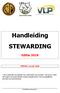 Handleiding STEWARDING