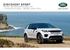 DISCOVERY SPORT PRIJS- EN SPECIFICATIELIJST 1 AUGUSTUS 2018 MODELJAAR 2019