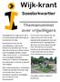 Wijk-krant. Soesterkwartier. Themanummer over vrijwilligers