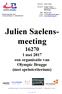 Julien Saelensmeeting