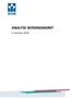 ANALYSE WONINGMARKT. 1 e kwartaal 2018