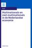 Multinationals en niet-multinationals in de Nederlandse economie