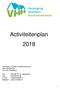 Activiteitenplan 2018