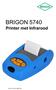 BRIGON 5740 Printer met Infrarood