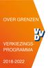 OVER GRENZEN VERKIEZINGS- PROGRAMMA