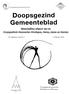 Doopsgezinde Gemeente Haren. 61 e jaargang, nummer 2 21 februari Doopsgezinde gemeente Mensingeweer te Eenrum