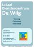 De Wilg. Lokaal Dienstencentrum. Vorming Cursussen