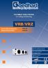 VRB/VRZ. FLEXIBLE SOLUTIONS in cooling and freezing. RVS/Al StSt/Al. Industriële luchtkoelers Industrial aircoolers