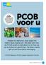 PCOB voor u. PCOB Nieuws PCOB Lokaal Gezocht! De Zin PCOB KATERN