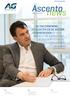 Ascento news HANS DE CUYPER CEO AG INSURANCE. Nr 21 Juni P 2 Interview Hans De Cuyper. P 6 Hervorming van het erfrecht: wat er verandert