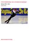Informatieboekje voor schaatsverenigingen