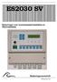 ES2030 SV. Besturingen voor ionenwisselaarinstallaties en filterinstallaties. Bedieningsvoorschrift. Softwareversie 2.00
