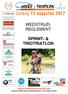 WEDSTRIJD- REGLEMENT SPRINT- & TRIOTRIATLON