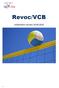 Revoc/VCB. Infobulletin seizoen