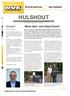 HULSHOUT.   I jaargang 2018 I nr. 4 I september V.U.: DANNY MATTHEUS, GROENSTRAAT 37, 2235 WESTMEERBEEK