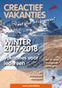 CREACTIEF VAKANTIES WINTER vakanties voor iedereen. net dat ietsje meer! tot 50 euro vroegboekkorting! ski snowboard wandelen