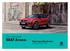 De nieuwe SEAT Arona. Prijs-/specificatielijst 25 september 2018