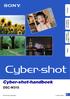 Inhoud. Zoeken op. bediening. Zoeken in MENU/ Instellingen. Index. Cyber-shot-handboek DSC-W Sony Corporation (1)