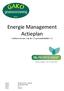 Energie Management Actieplan