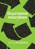 Duurzame microben. vmbo