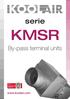 serie KMSR By-pass terminal units
