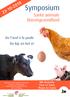 Symposium. Santé animale Dierengezondheid. De l œuf à la poule De kip en het ei. BEL Brussels Tour et Taxis Thurn en Taxis