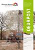 DEURPOST. Vreewijk feestelijk geopend! december pagina 3. Jaargang 22 nummer 3. Deurpost is een uitgave van Rhenam Wonen