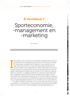Hoofdstuk 7. Sporteconomie, -management en -marketing. Koen Breedveld