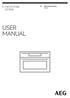 KSK721210M CD700S. Gebruiksaanwijzing Stomer USER MANUAL