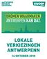 LOKALE VERKIEZINGEN ANTWERPENN