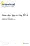 Financieel jaarverslag 2016