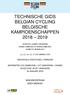 TECHNISCHE GIDS BELGIAN CYCLING BELGISCHE KAMPIOENSCHAPPEN