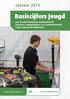 Basiscijfers Jeugd. oktober van de niet-werkende werkzoekende jongeren, stageplaatsen- en leerbanenmarkt regio Zaanstreek-Waterland