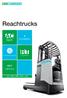 Reachtrucks. modellen. service 24/7. wereldwijd netwerk. reachtrucks ULS UND UMS UHD UHX