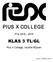 PTA KLAS 3 TL/GL. Pius X College, locatie Rijssen