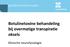 Botulinetoxine behandeling bij overmatige transpiratie oksels. Klinische neurofysiologie