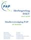 Herbegroting DALV. Studievereniging PAP e bestuur
