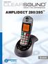 AMPLIDECT 280/285. Dutch