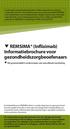 REMSIMA (Infliximab) Informatiebrochure voor gezondheidszorgbeoefenaars