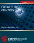 Prijslijst FOR BETTER PRINTING. Digitale Media en Inkt