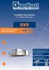 DVS. FLEXIBLE SOLUTIONS in cooling and freezing. Industriële luchtkoelers Industrial aircoolers. Cu/Al