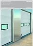 Productdatablad Sectionale overheadpoort Crawford OH1042P. ASSA ABLOY Entrance Systems