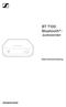 BT T100 Bluetooth - audiozender. Gebruiksaanwijzing