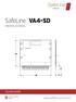 SafeLine VA4-SD HANDLEIDING