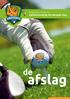 Beleidsplan Golfvereniging De Woeste Kop. afslag