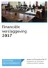 Financiële verslaggeving 2017