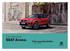 De nieuwe SEAT Arona. Prijs-/specificatielijst 11 april 2018